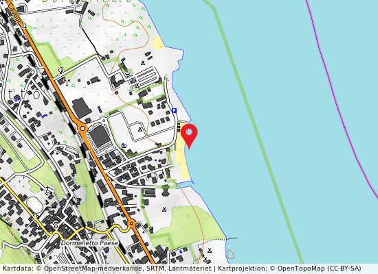 Leonardi - pirolino på kartan