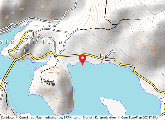 Trattoria tasso på kartan