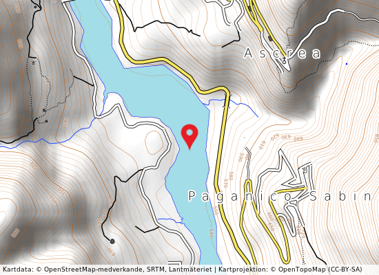 Spiaggia paganico på kartan