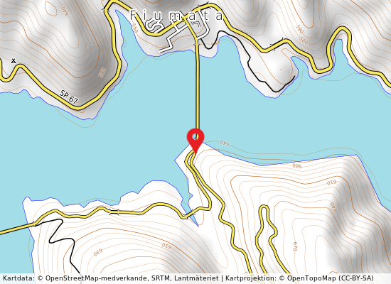 Fosso delle foche på kartan