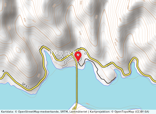 Pratostretto på kartan