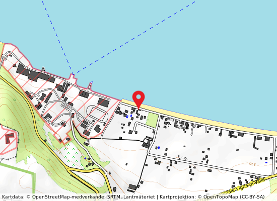 Cabina enel på kartan