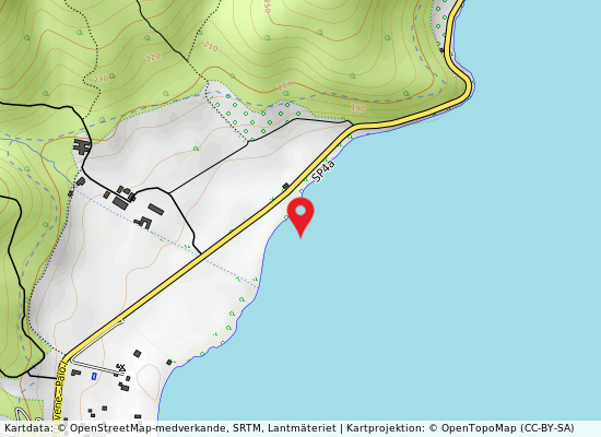 Dx fosso della fiora på kartan