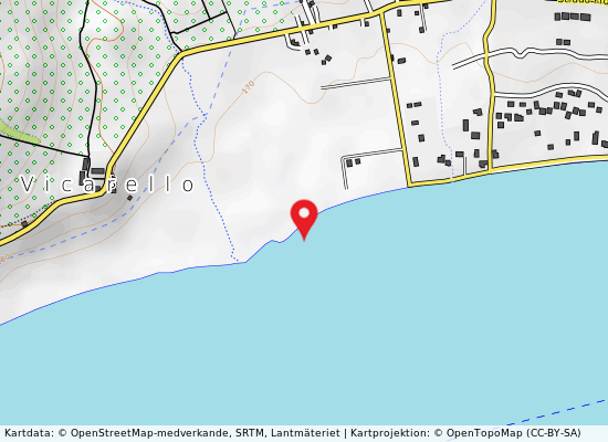 Dx vicarello på kartan