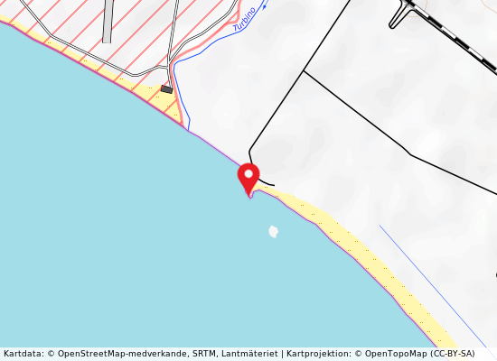 Dx fosso turbino på kartan