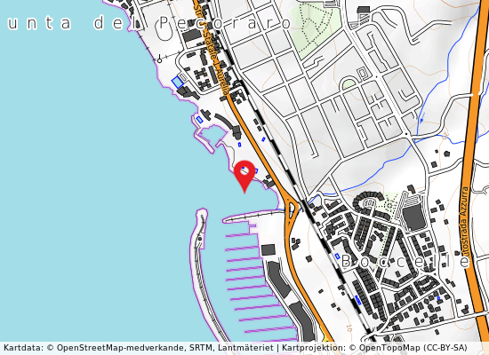 Sx malpasso på kartan