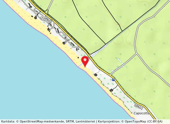 Foce fosso tellinaro på kartan