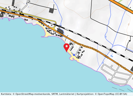 Dx quartaccio på kartan