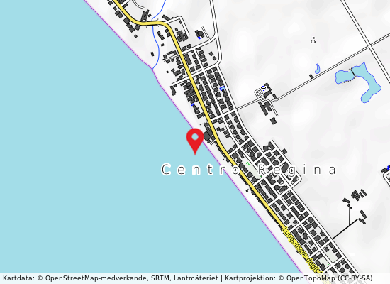 Dx rio torto på kartan