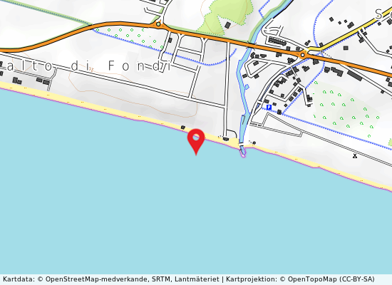 Sx s. anastasia på kartan