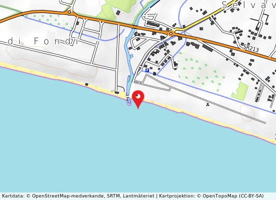 Foce s. anastasia på kartan