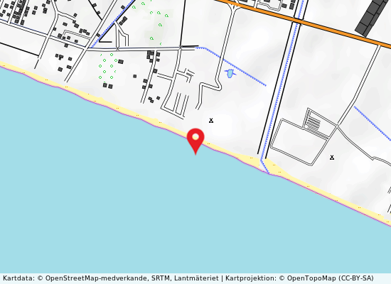 Foce pedemontano på kartan