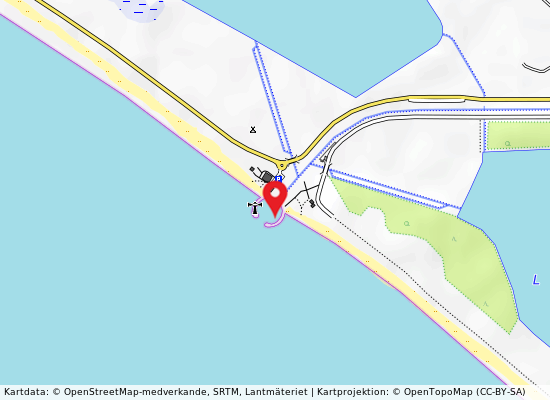 Foce rio martino på kartan