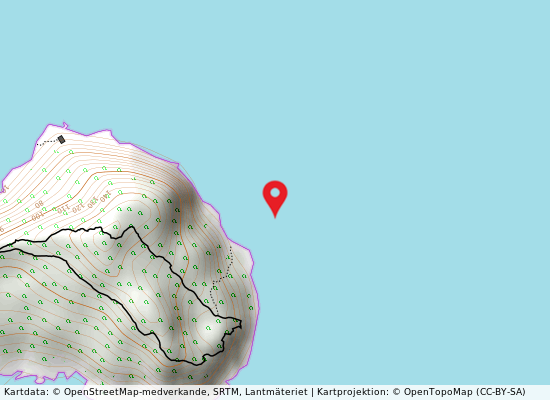 Capo negro på kartan