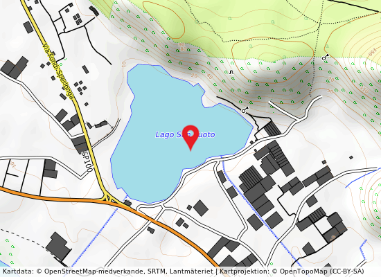 Il laghetto på kartan