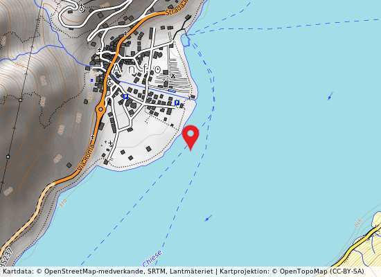 Localita' valuna på kartan