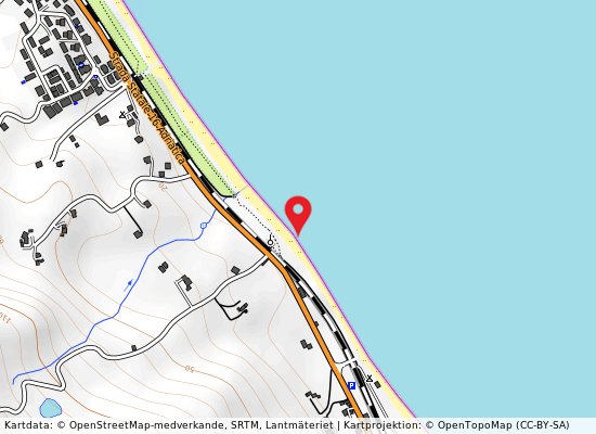 Torre cerrano på kartan