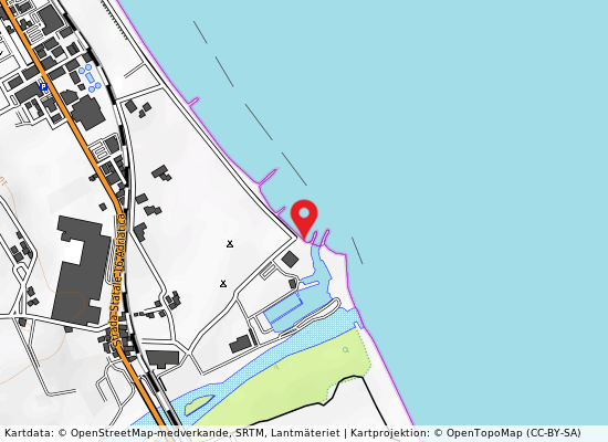 Nord vomano på kartan