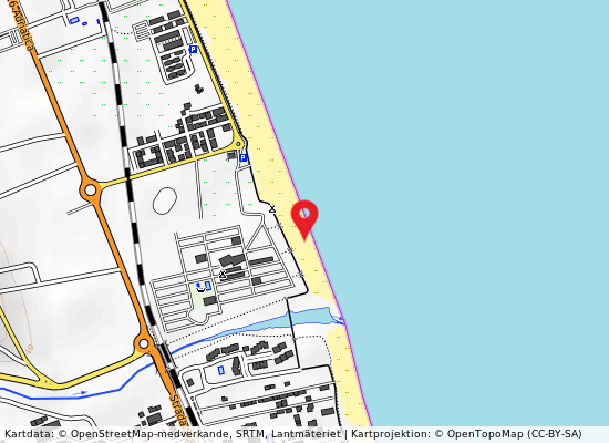 Nord salinello på kartan