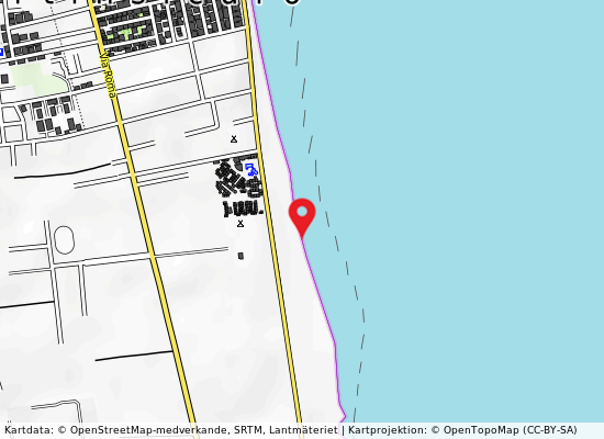 Martinsicuro centro på kartan