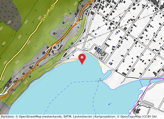 Localita' torniot på kartan