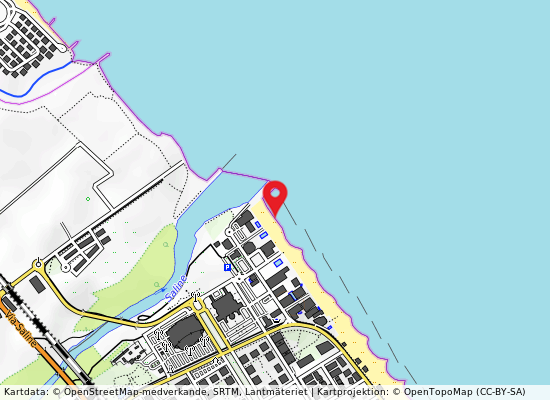 Sud saline på kartan