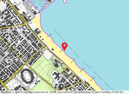 Teatro dannunzio på kartan