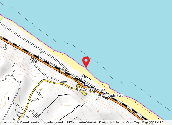 Nord stazione fs på kartan