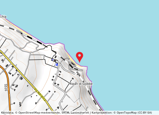 Nord punta lunga på kartan