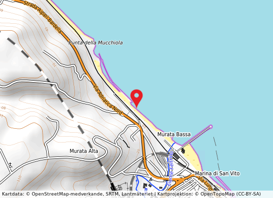 Nord cintioni på kartan