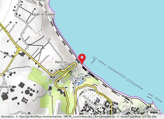 Nord peticcio på kartan