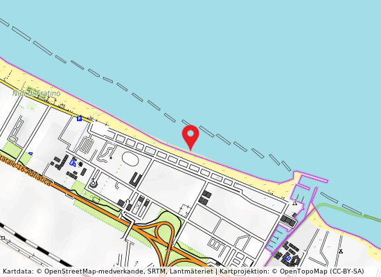 Nord mulino på kartan