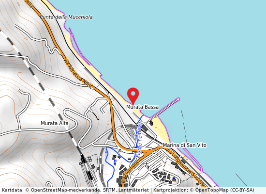 Nord feltrino på kartan