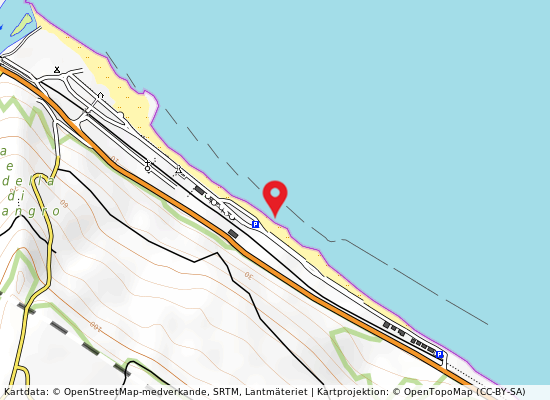 Stazione fs på kartan