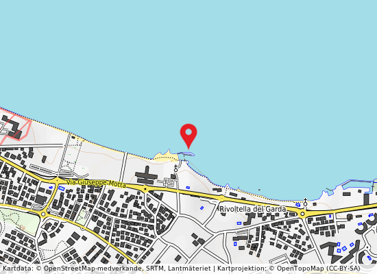 C.b. rivoltella på kartan