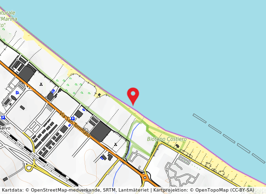 Torrente buonanotte på kartan