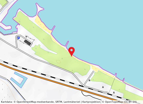 Camping la pineta på kartan