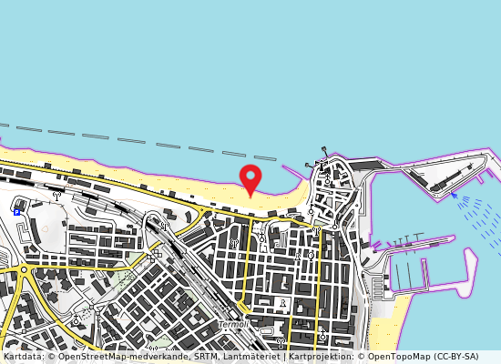 S. antonio lido panfilo medusa på kartan