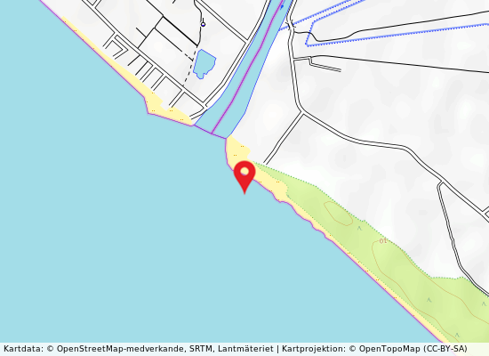 Sud fiume garigliano på kartan