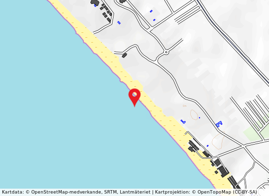 Viale eucalipti på kartan