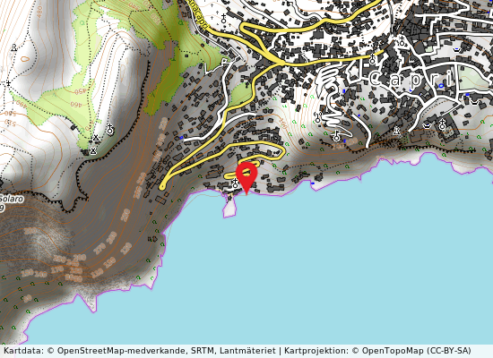 Marina piccola på kartan