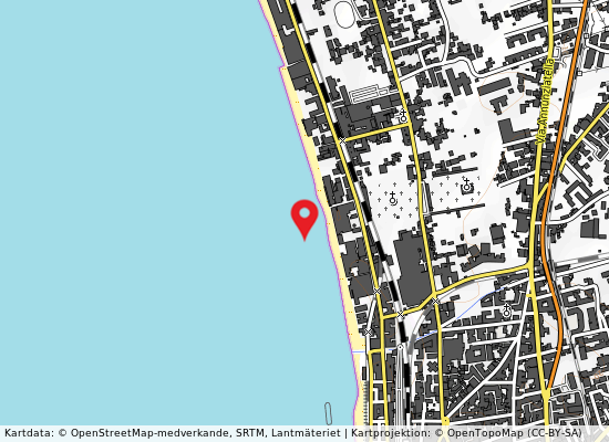 Ex cartiera på kartan