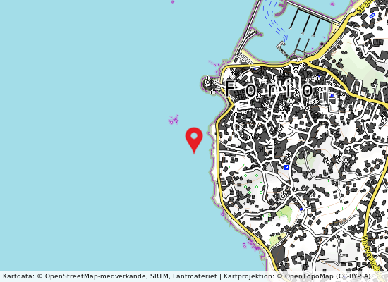 Scogli innamorati på kartan