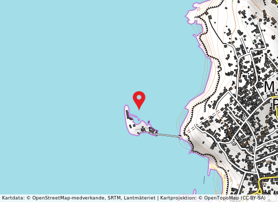 Capo schiano på kartan