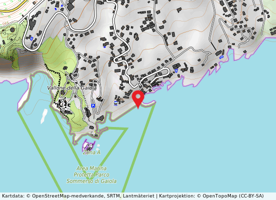 Marechiaro på kartan