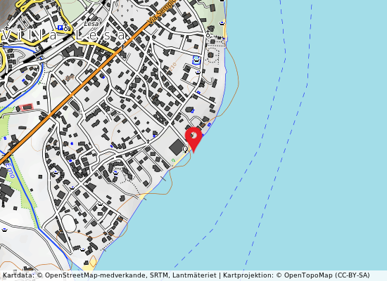 Castellaccio på kartan