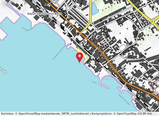 S giovanni a teduccio på kartan