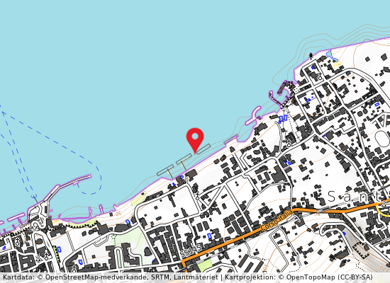 Est porto marina piccola på kartan