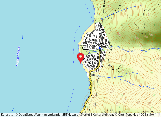 Localita' parole på kartan
