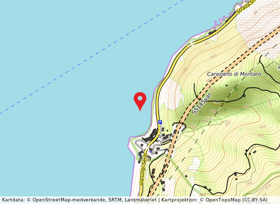 Stab. bikini på kartan
